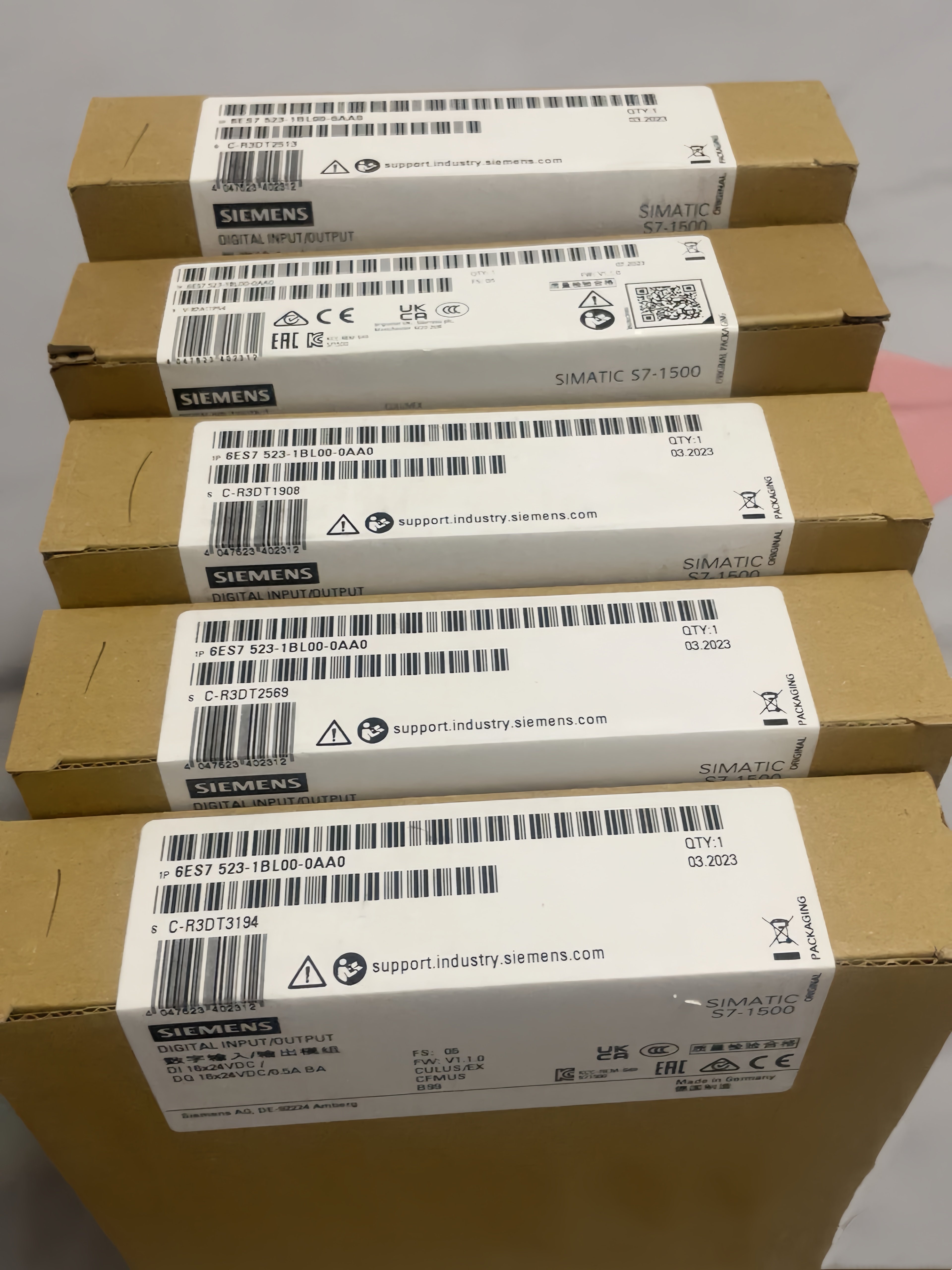 Siemens S7-1500 Series CPU 6ES7517-3FP00-0AB0 Automated Siemens SIMATIC PLC Programming Controller PAC & Dedicated Controllers