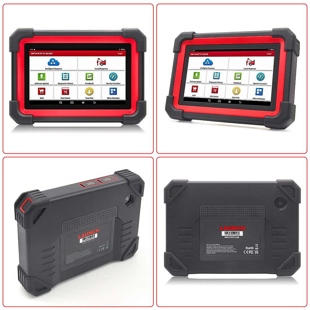 New LAUNCH X431 CRP919E BT All in One Diagnostic Tool launch scanner Cover 150+ Brands ecu programming tools