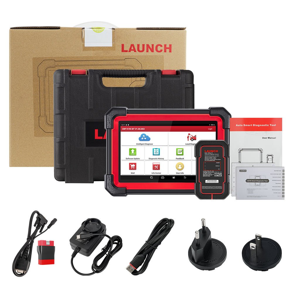 New LAUNCH X431 CRP919E BT All in One Diagnostic Tool launch scanner Cover 150+ Brands ecu programming tools