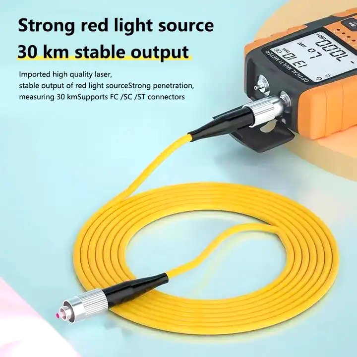 FTTH Mini Multifunction Fiber Power Meter FN26-OPM Cable Tracker OPM VFL Visual Fault Locator 15 /30 MW power meter