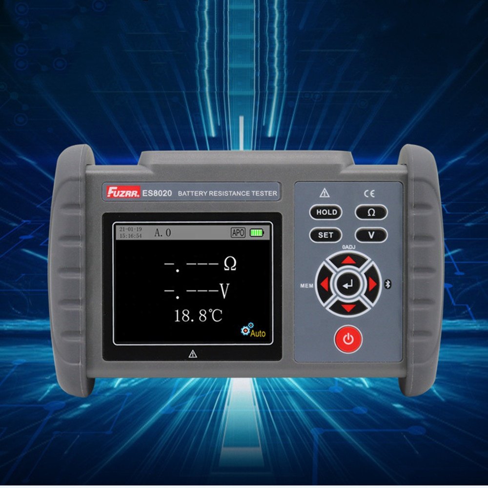 ES8020 Battery Internal Resistance Test Meter Battery Voltage Temperature Test Voltagemeter Ohmmeter