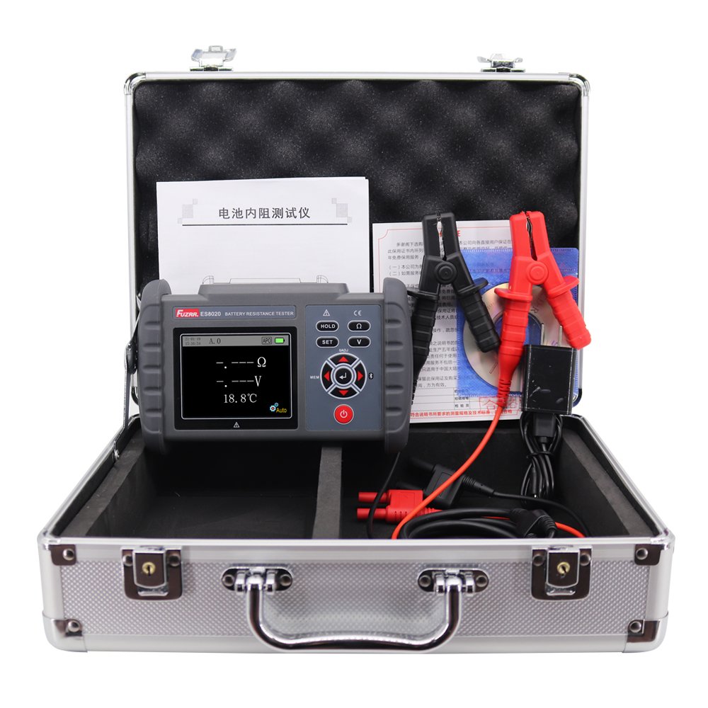 ES8020 Battery Internal Resistance Test Meter Battery Voltage Temperature Test Voltagemeter Ohmmeter