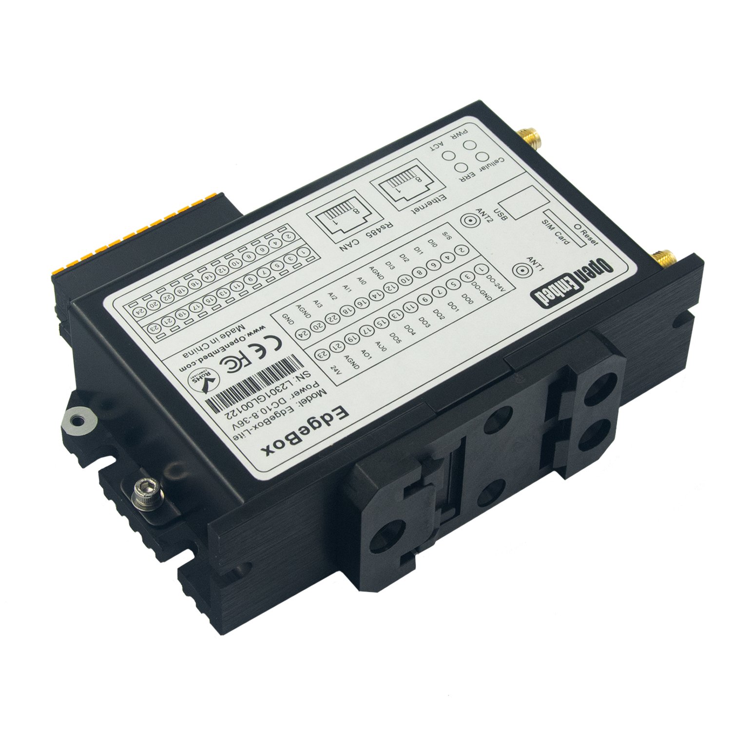 Openembed EdgeBox-Lite ESP32 based cost-effective mini PLC PAC Controller, Automation original new power inverter plc controller