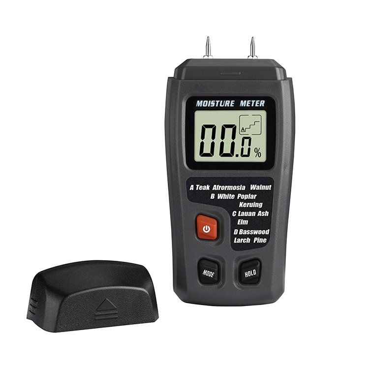 New LCD Digital Wood Moisture Meter MT10 Display 0-99.9% Humidity Tester Hygrometer Timber Damp Detector