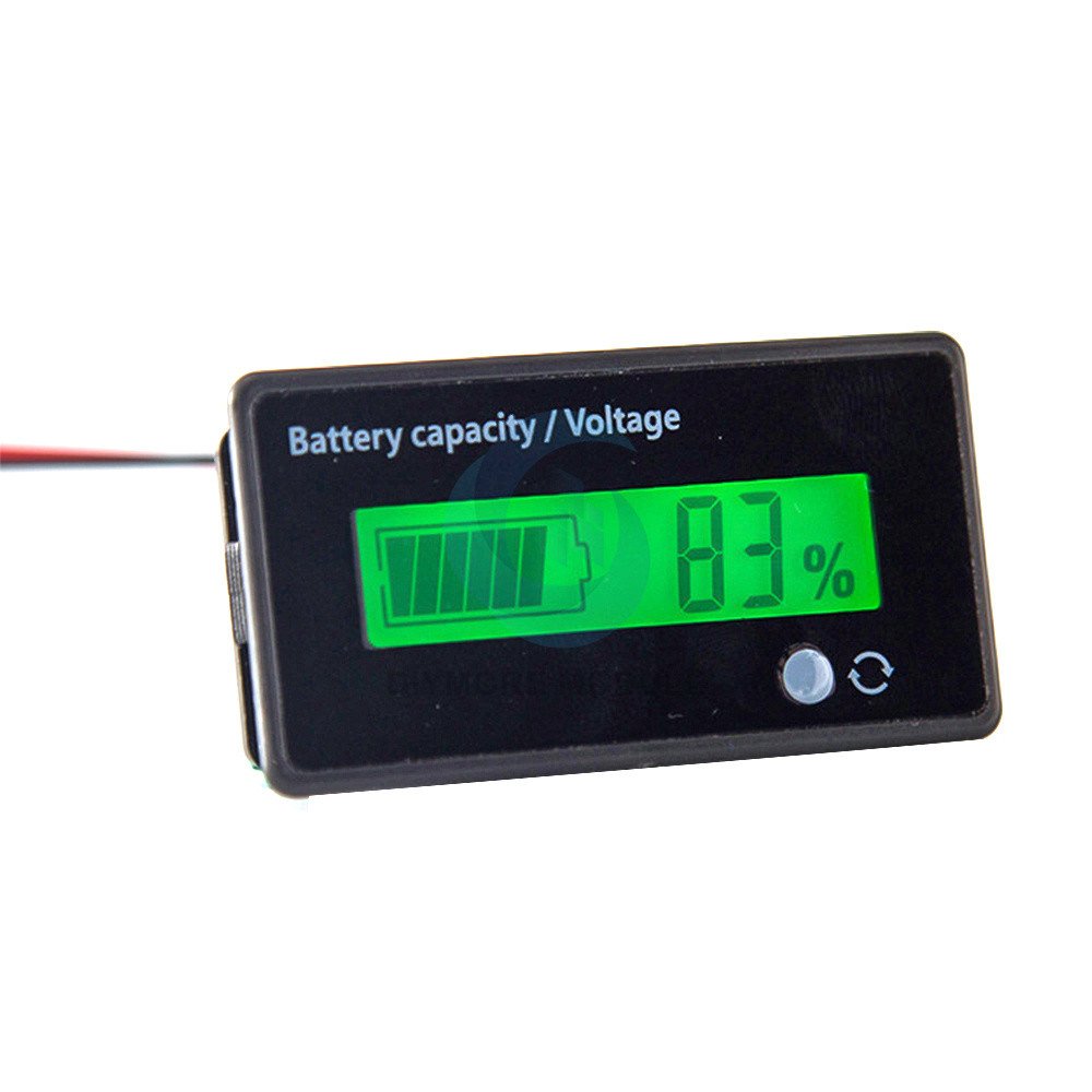 8-70V LCD Acid Lead Lithium Battery Capacity Indicator Voltage Tester Voltmeter GY-6D
