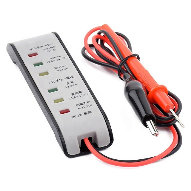 Tonny DC 12V Battery Load Tester and Battery Alternator Tester ,Battery Analyzer for car