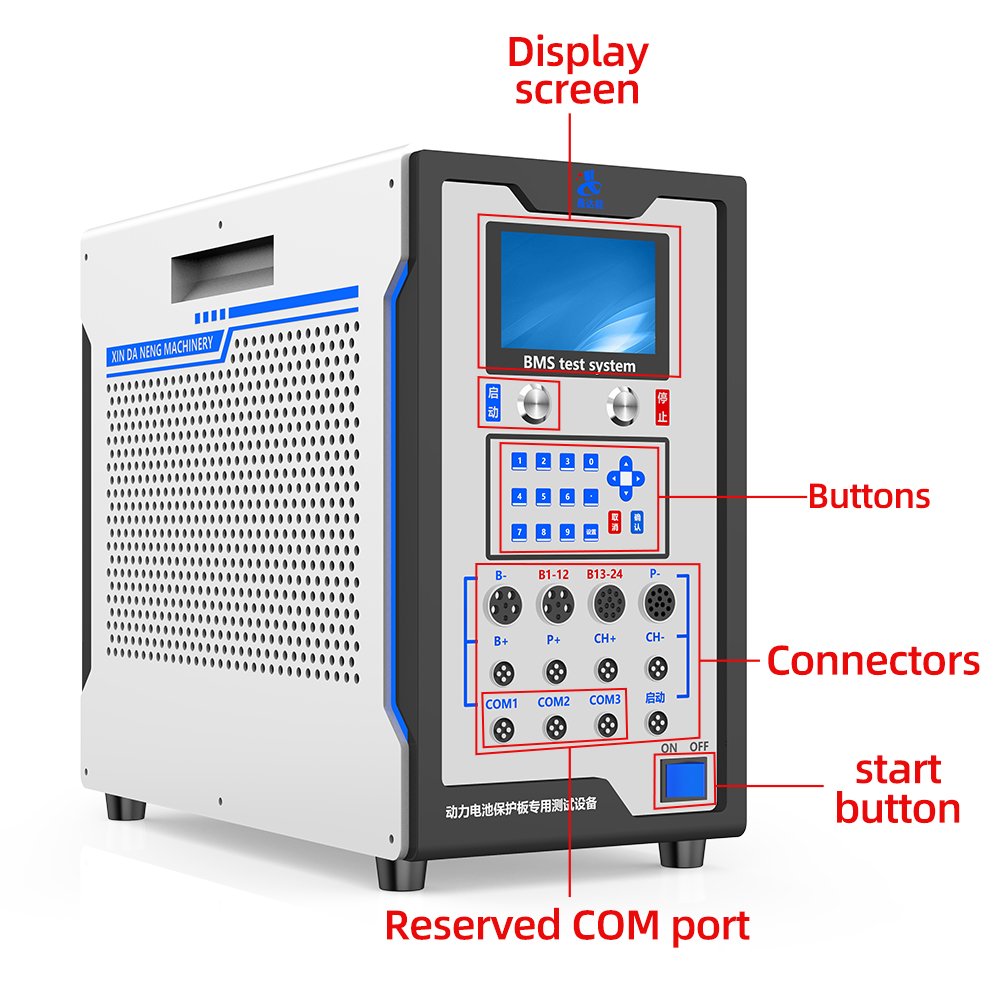 1-10 Series BMS Tester Detect Lithium Battery Protection Protective 18650 Lithium Protection Board Universal Battery Tester