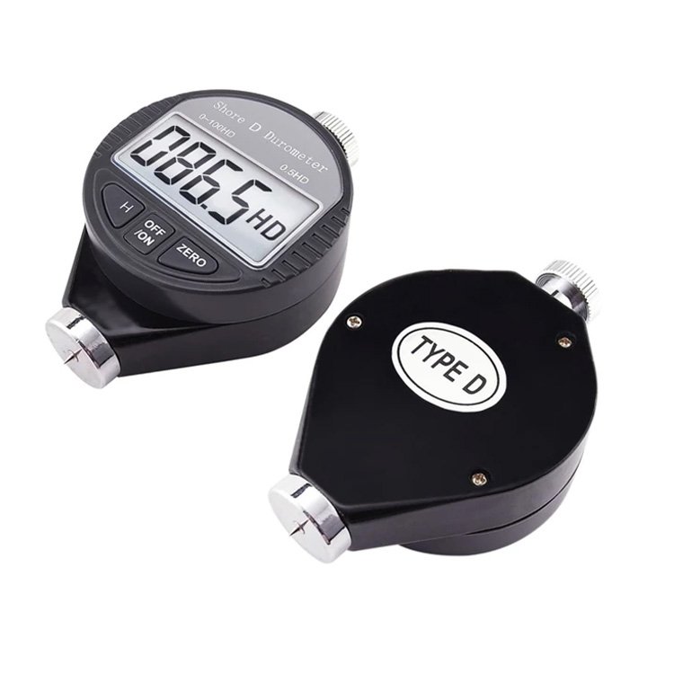 Digital Shore D Rubber Plastics Hardness Meter Durometer 0~100HD Range Tester