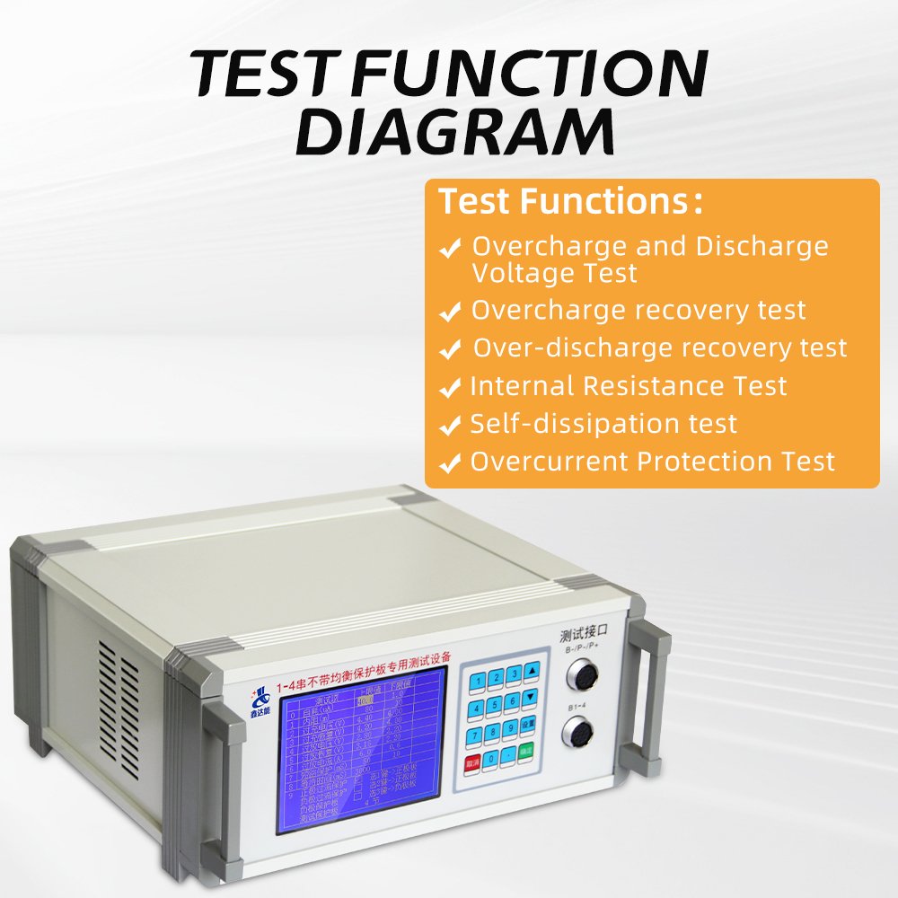 High Quality High Accuracy Wholesale 4s BMS Testers Ebike Battery Pack BMS Testers Precision Battery Protection Board Testers