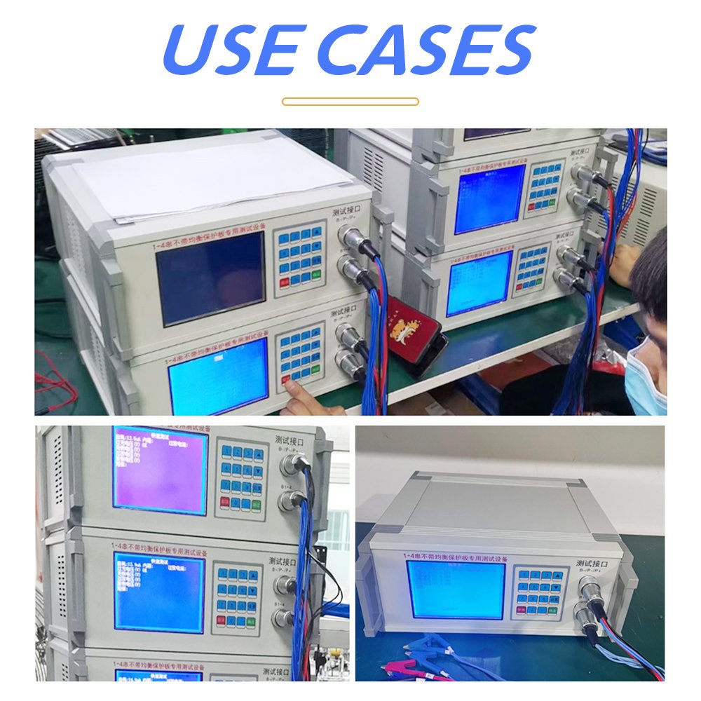 High Quality High Accuracy Wholesale 4s BMS Testers Ebike Battery Pack BMS Testers Precision Battery Protection Board Testers
