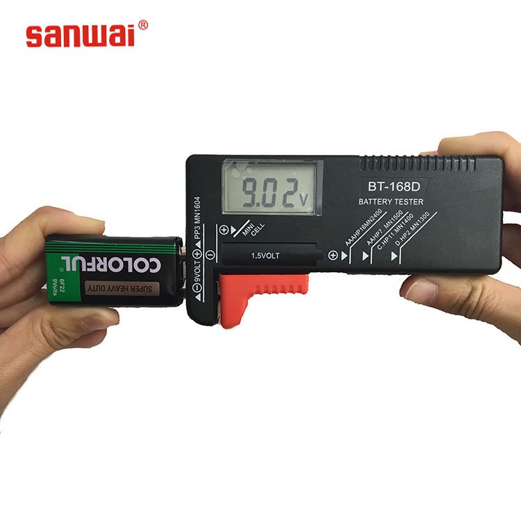 digital BT-168D battery tester for testing battery capacity