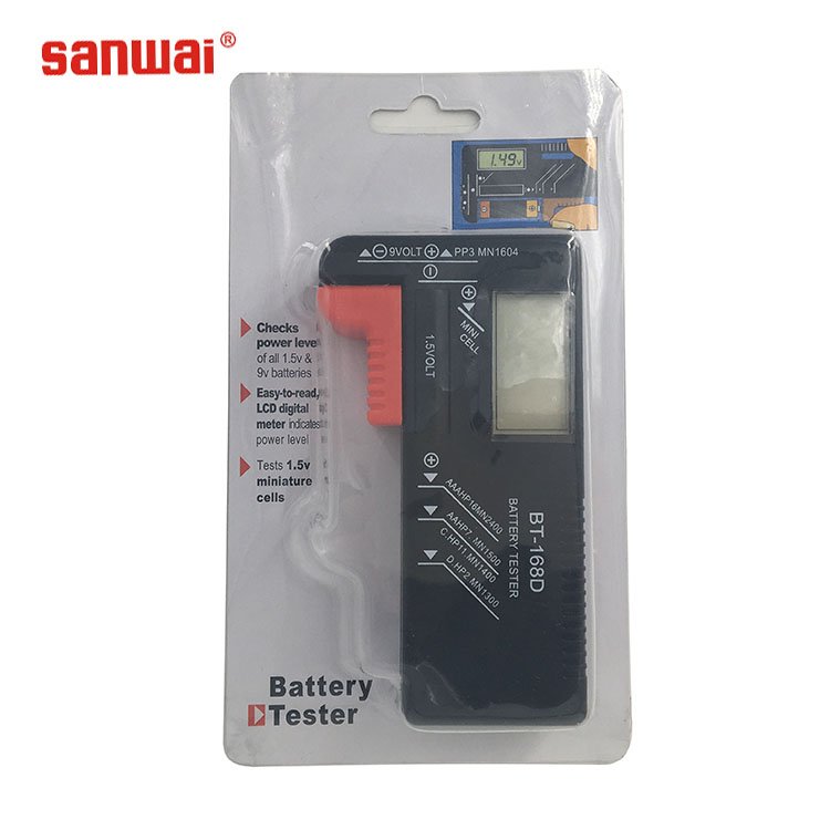 digital BT-168D battery tester for testing battery capacity
