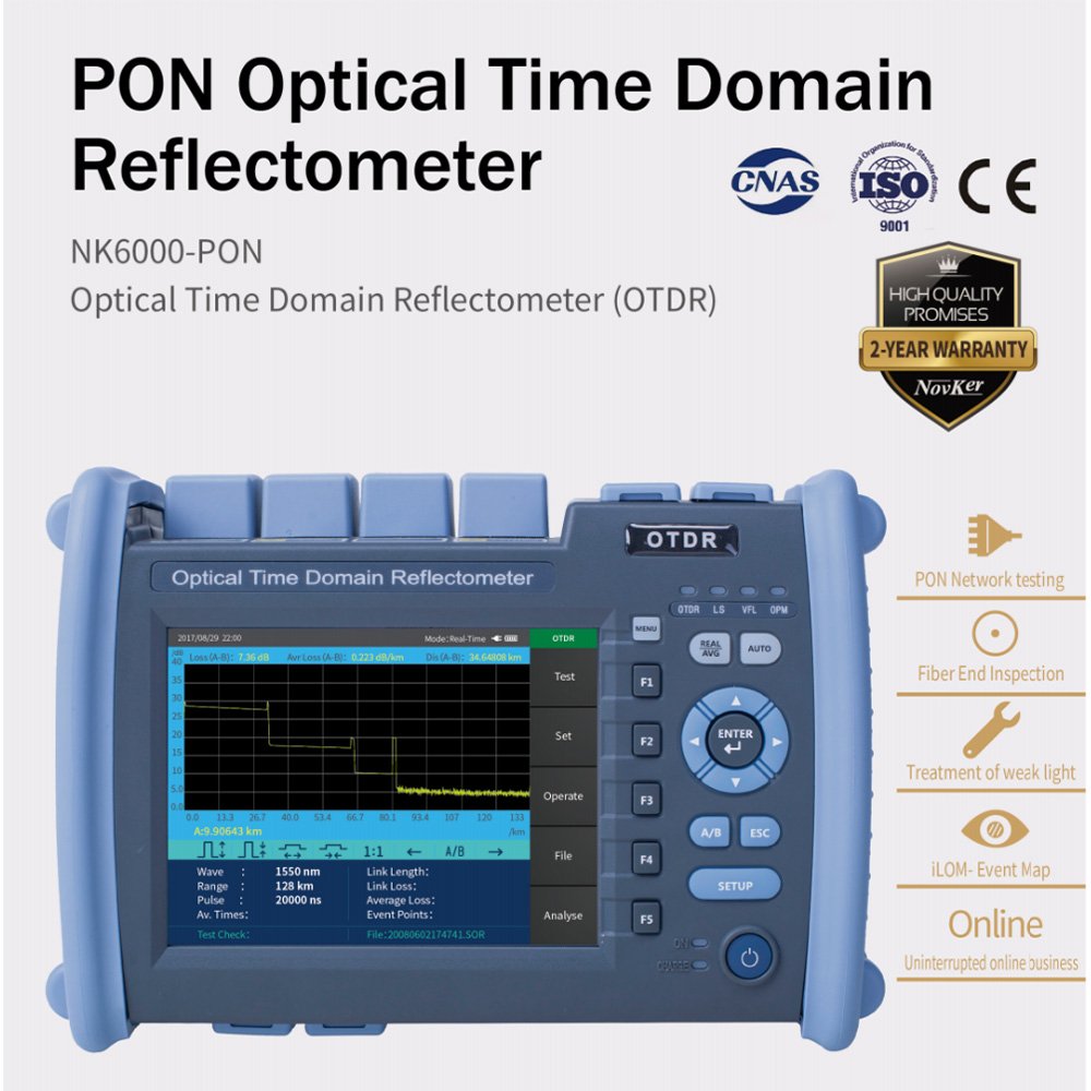 Exfo Otdr Nk6000 Multi-wavelength Fiber Test Equipment Fiber Optic Otdr For Novker Otdr