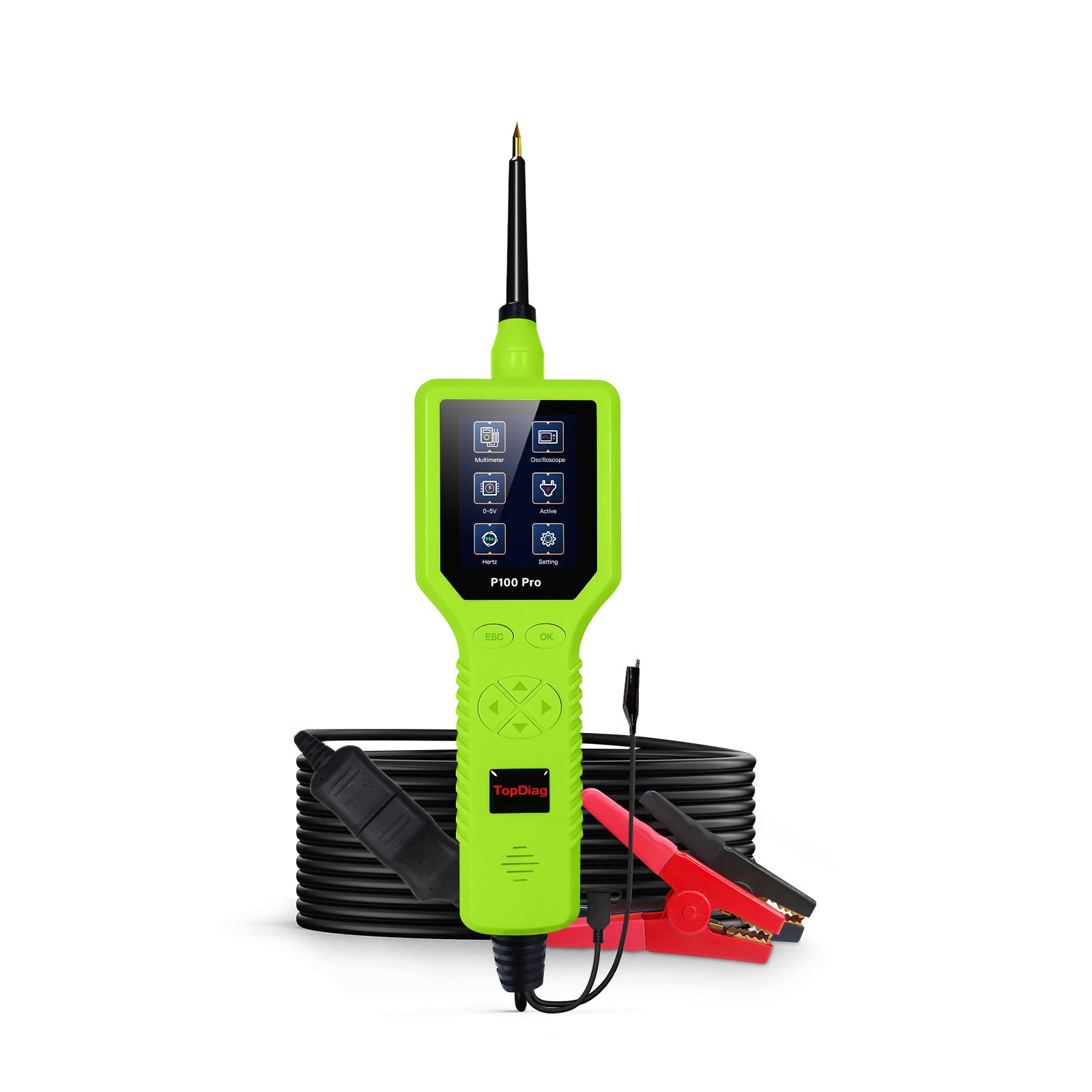 P100 pro Power Circuit Probe Automotive Circuit Tester Electrical System Diagnosis Tool Car Voltage Tester Digital Voltmeter