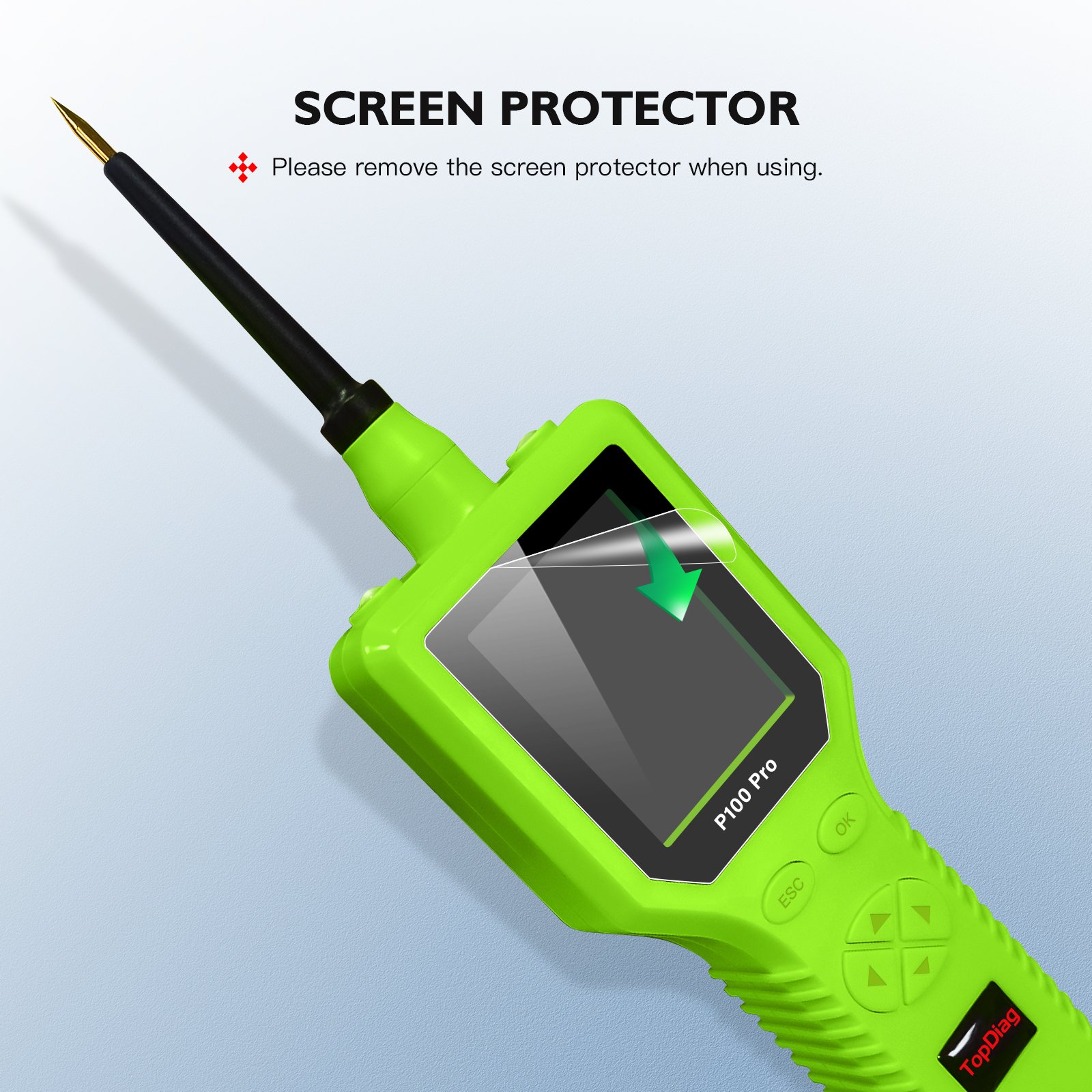 P100 pro Power Circuit Probe Automotive Circuit Tester Electrical System Diagnosis Tool Car Voltage Tester Digital Voltmeter