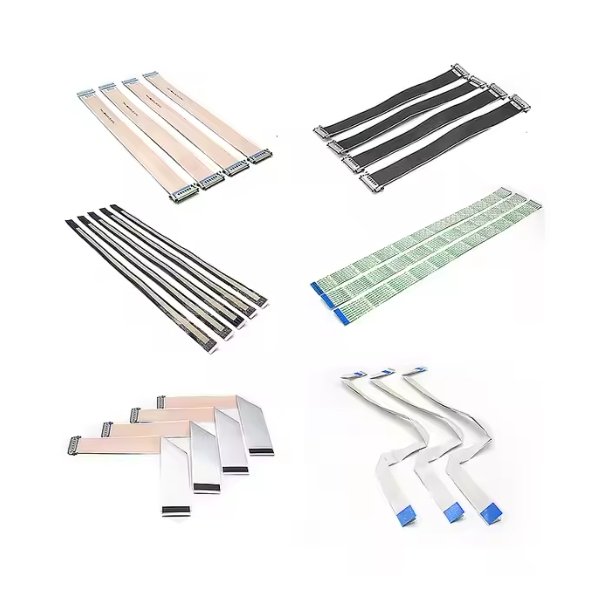 Custom 1mm 1.25mm 0.3mm 0.5mm 0.8mm Pitch Awm 20798 80c 60v Vw 1 16 15 Pin Flat Flexible FFC Cable/wiring harness