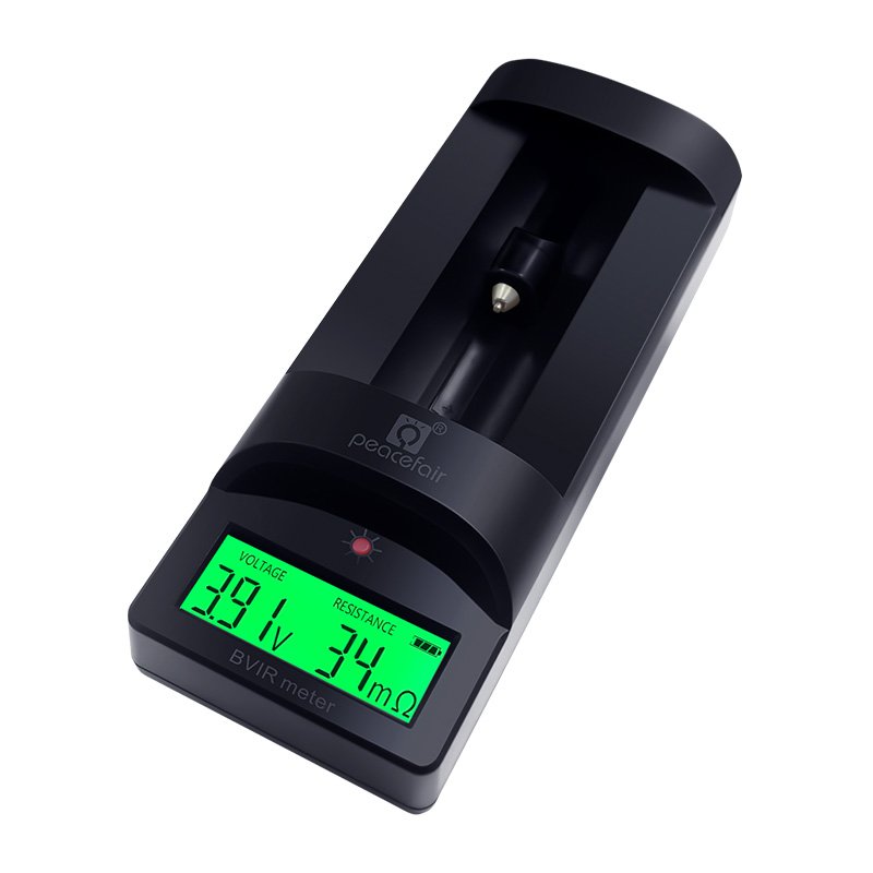 Peacefair PZEM-010 Rechargeable USB Battery Tester Internal Resistance Test Instrument LCD Display 4-Wire 18650 Batteries