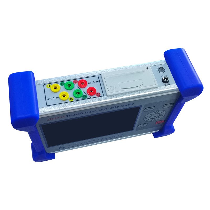 Portable 3 Phase TTR Meter Handheld Three Phase Digital Transformer Turn Ratio Tester for PT CT Instrument Transformer Meter