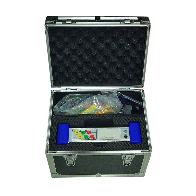 Portable 3 Phase TTR Meter Handheld Three Phase Digital Transformer Turn Ratio Tester for PT CT Instrument Transformer Meter