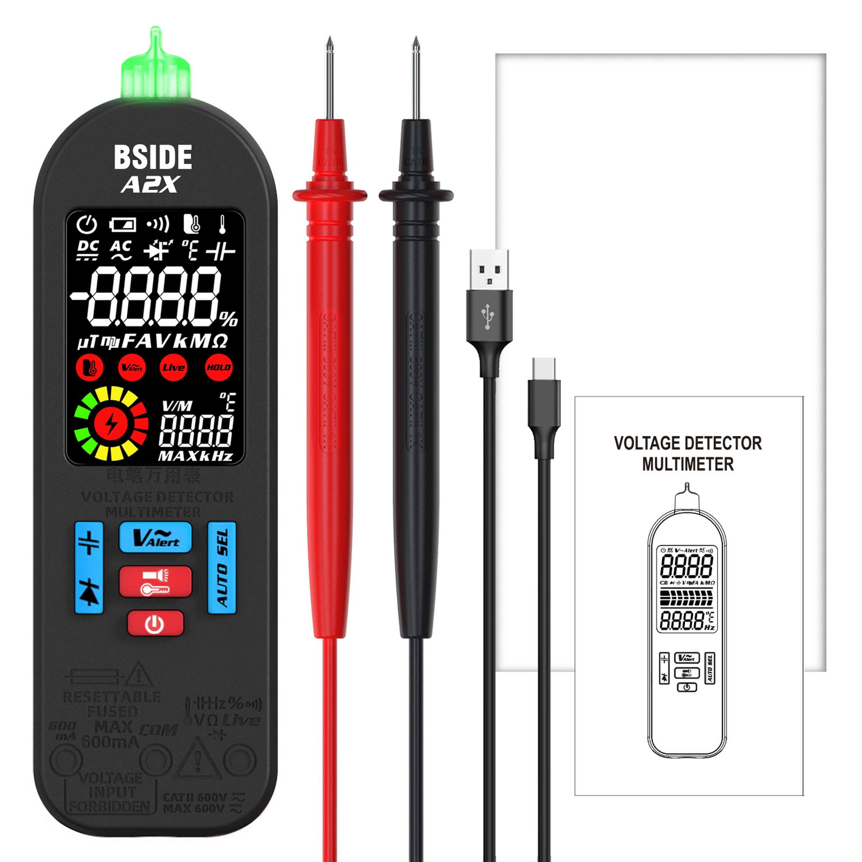 Multimeter Digital Technology Professional Automatic Ac/Dc Voltage Tester Electrical Analog Multimeter Universal Instrument