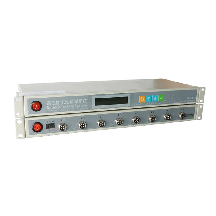 8 Channel Lithium Coin Cell Battery Cycler Tester 5V50mA Battery Testing Machine