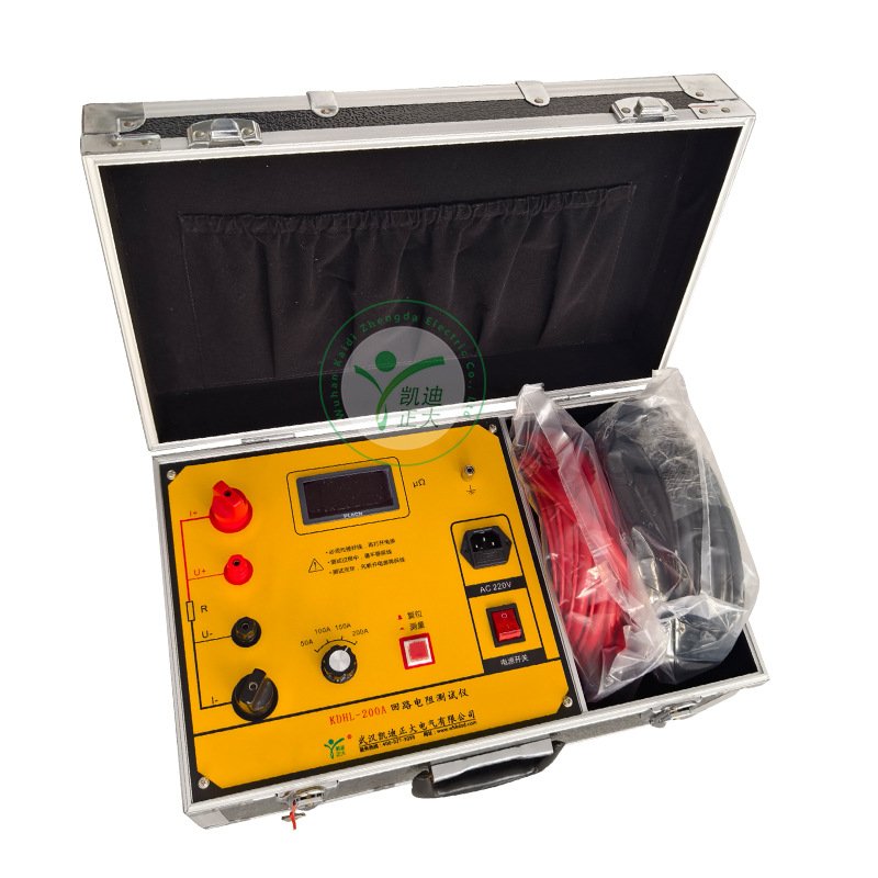 200A portable contact resistance tester loop resistance tester test device