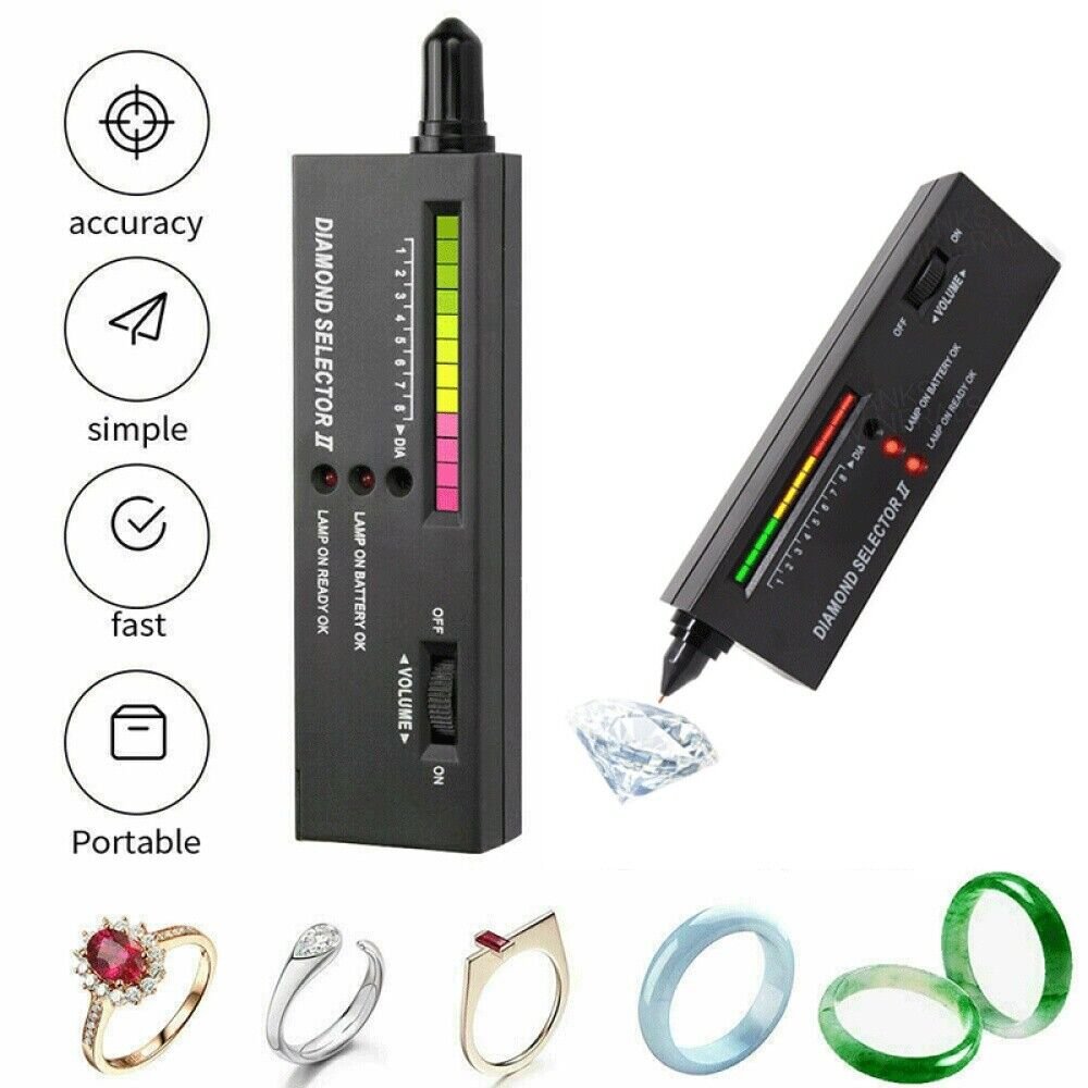 2024 Newest High Accuracy Hardness Diamond Selector Jade Gem Identification Diamond Detector Machine Gem Testers