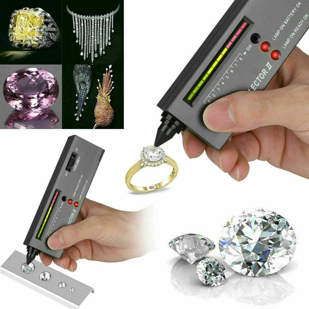 2024 Newest High Accuracy Hardness Diamond Selector Jade Gem Identification Diamond Detector Machine Gem Testers