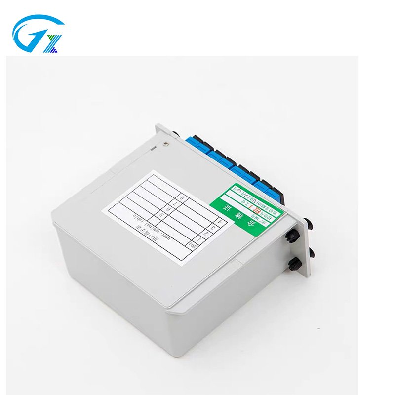 Fiber Optic PLC Splitter SC UPC/APC Connector 1x8 1x16 LGX Box Cassette Card Inserting Type splitter plc fiber splitter
