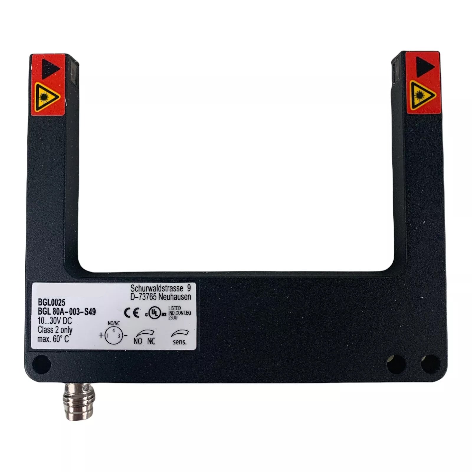 BGL0025 Photoelectric Switch BGL 80A-003-S49 New Condition for PLC PAC & Dedicated Controllers