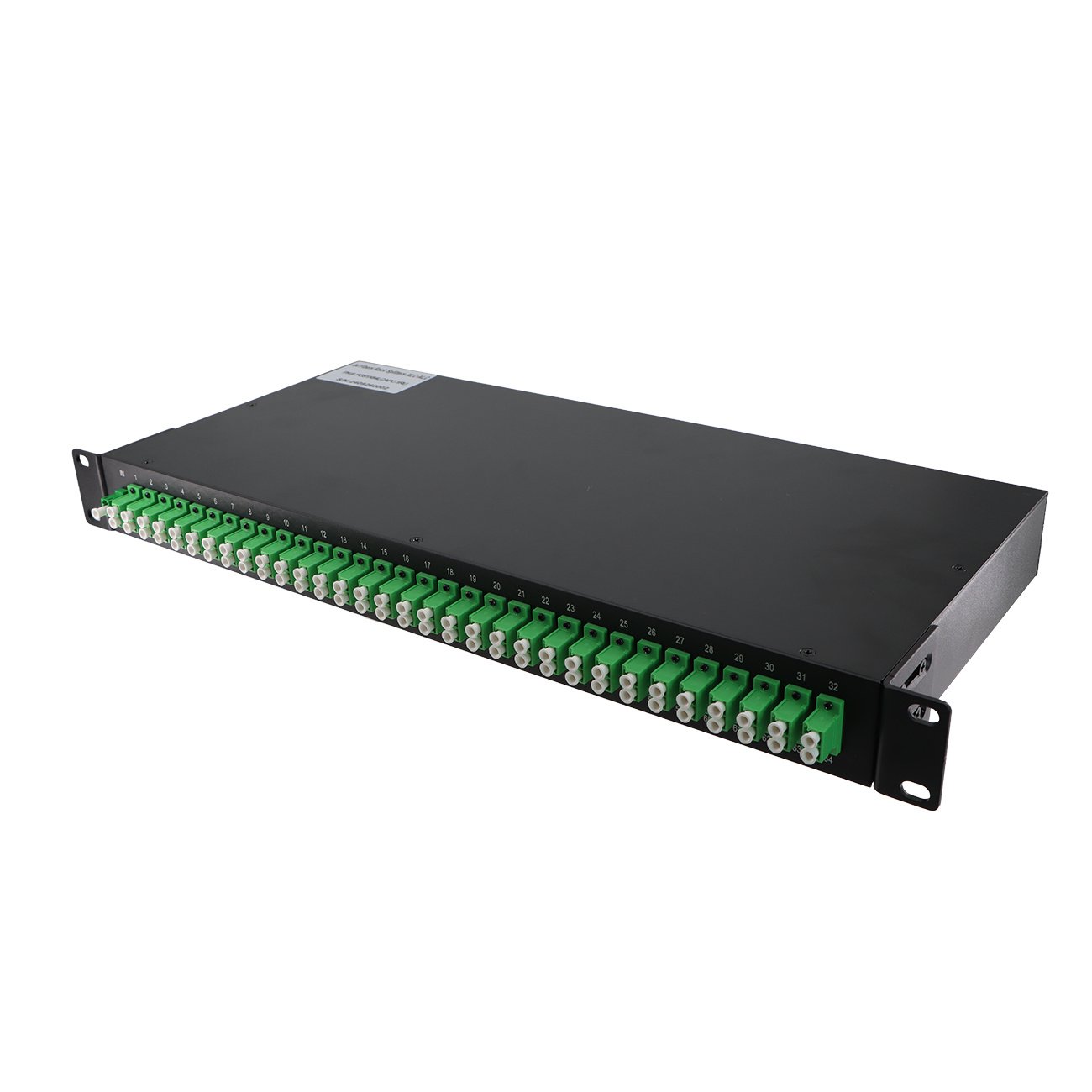 New Arrival 1*64 LC APC Fiber PLC Splitter Rack Mount PLC 2U Low Insertion Loss Patch Terminal Box Rack Mount PLC Splitter