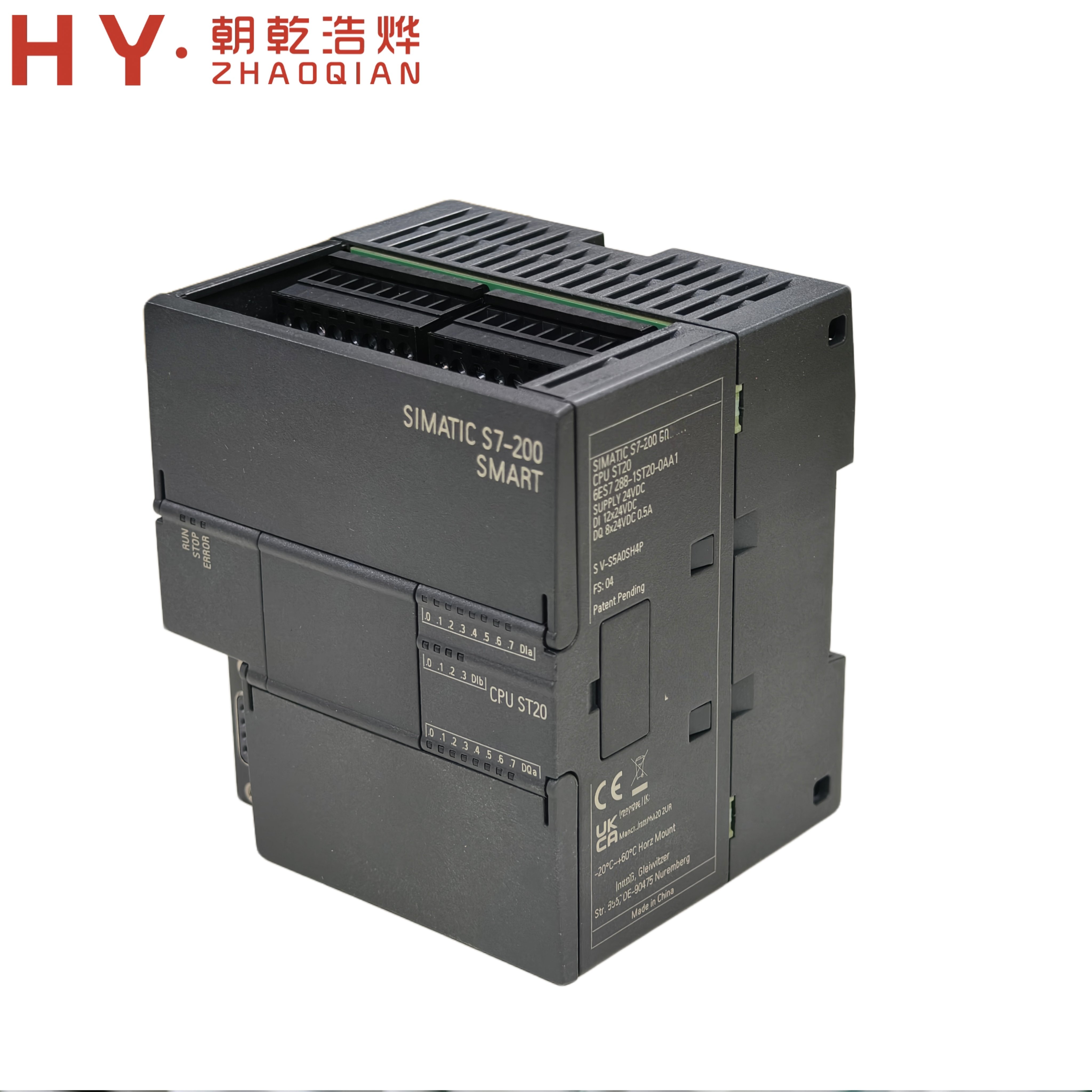 SIMATIC S7-200 SMART PLC CPU SR40 With 6ES7288-1SR20-0AA1 AC/DC/Relay Dedicated Controller And RS485 Communication Interface