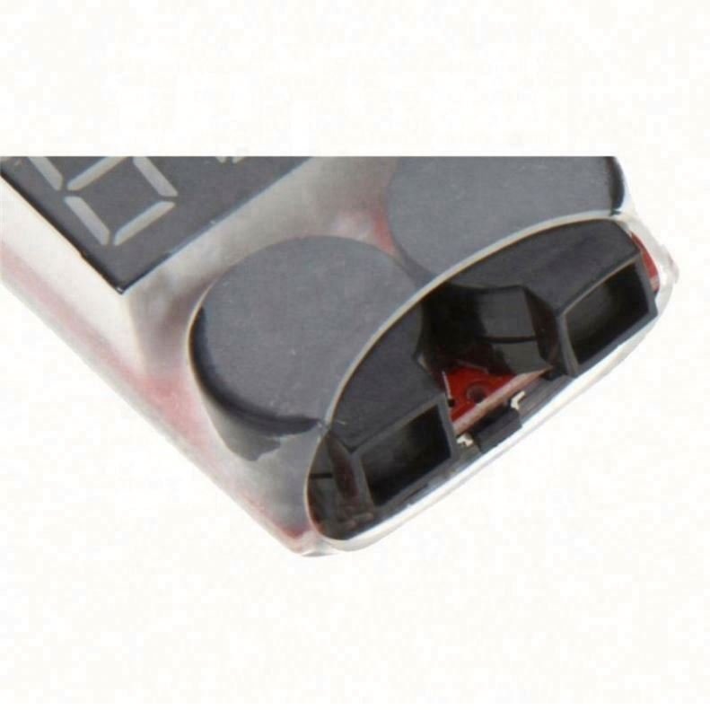 1-8S Lipo/Li-ion/Fe Battery Voltage 2IN1 Tester Low Voltage Buzzer Alarm