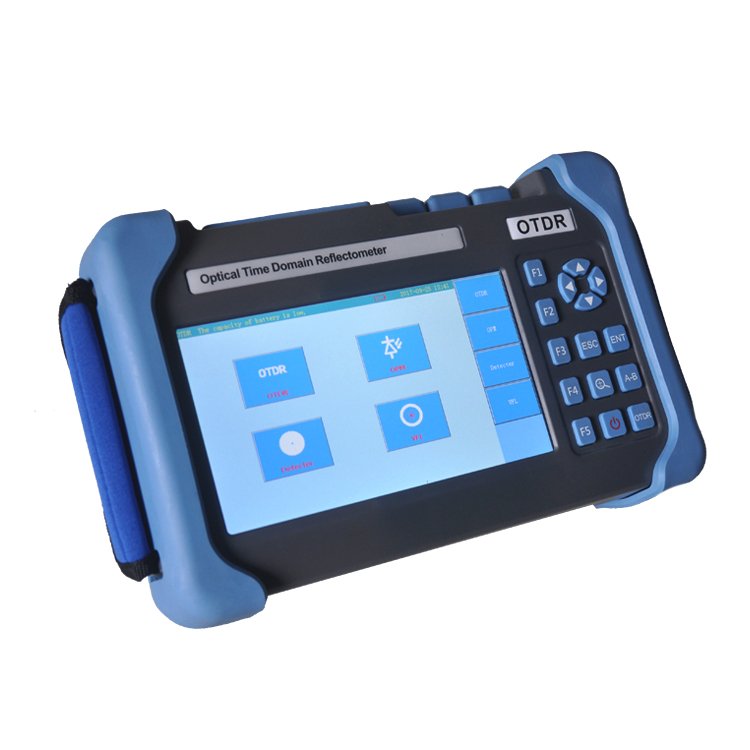 FCST080607 LCD Touch Screen Handheld Optical Fiber OTDR 1310/1550/1625nm Wavelength 32/30 For FTTx Network