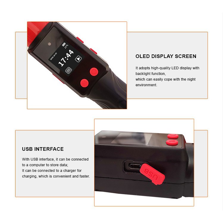 Hot Sale Professional Single Screen Portable Breath Alcohol Tester Industrial Law Contactless-Drive Safety Contactless
