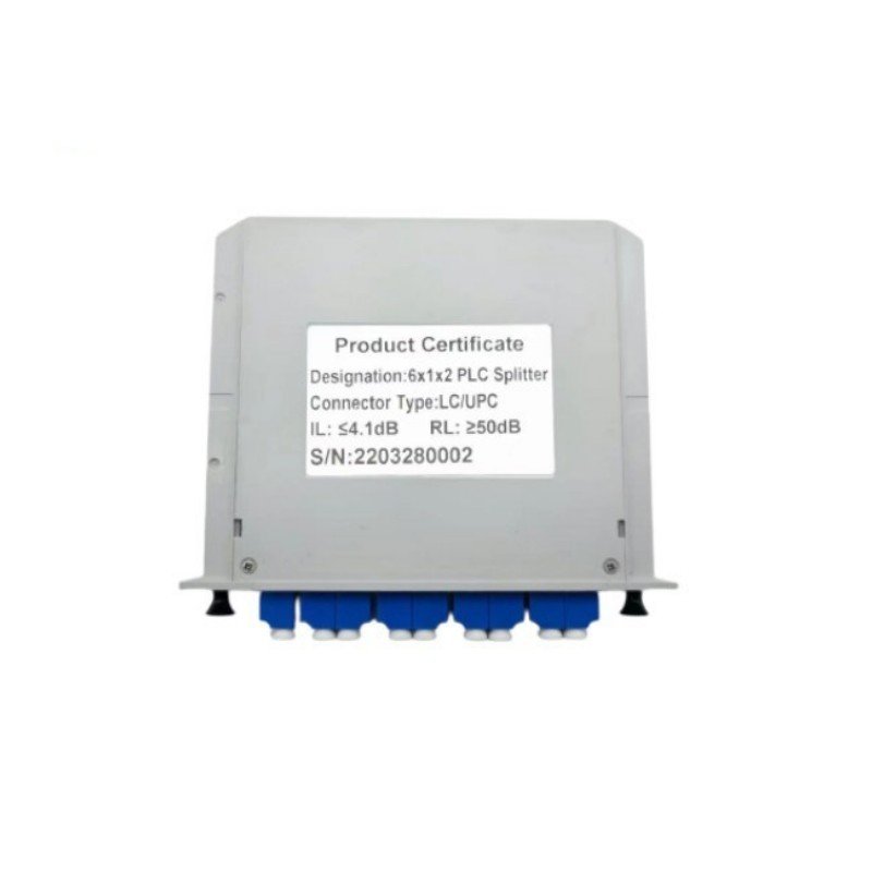 High Quality LGX Cassette PLC Fiber Optic Splitter SC APC/UPC Connector Optic PP Material Optic Equipment