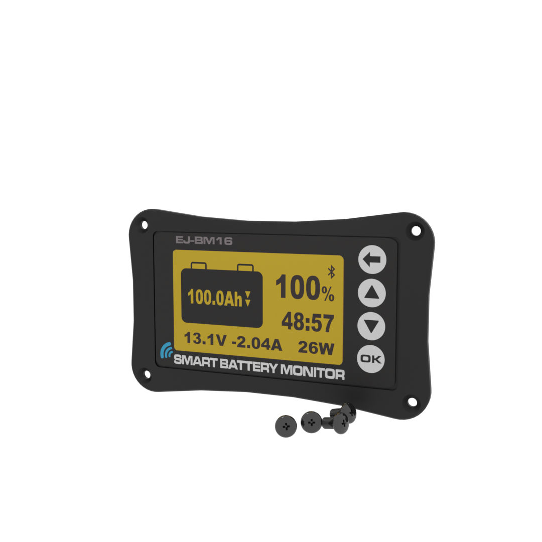 EJ-BM16 50A 75A Bluetooths EV smart battery monitor batteries capac indicator