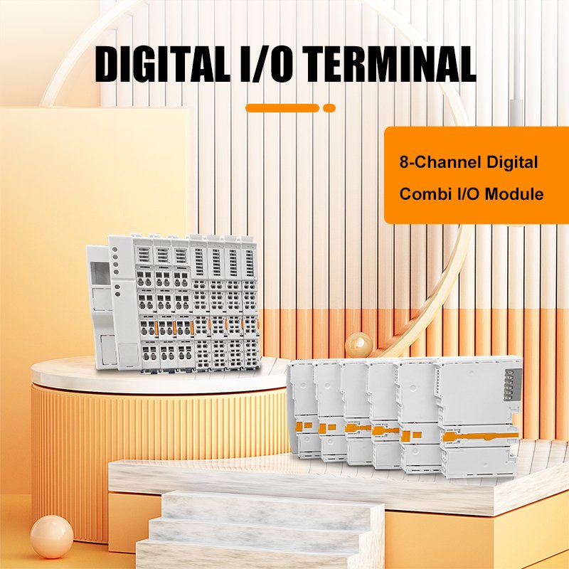 Combi Input Output Module Electrical Equipment Industrial Controls PLC PAC Dedicated Controlled Controllers Digital I/O Terminal