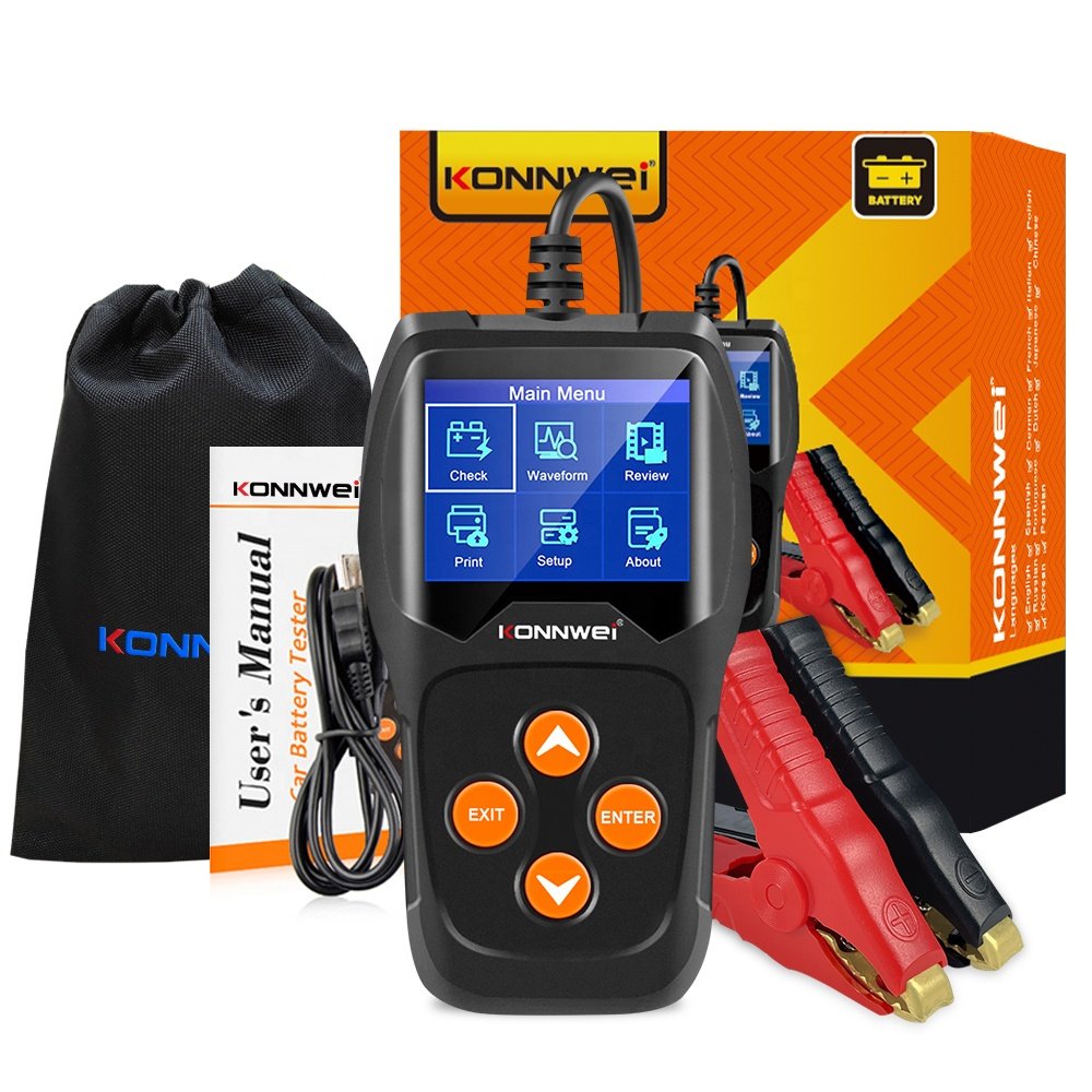 KONNWEI KW600 12V Digital Car Battery Tester Auto Battery Analyzer Car Diagnostic