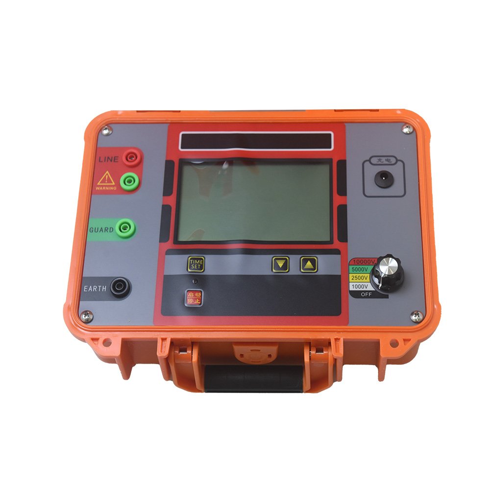 5kv/10kv High Voltage Automatic Digital Ohm Meter Megameter Testing Meter Megohmmeter Insulation Resistance Tester