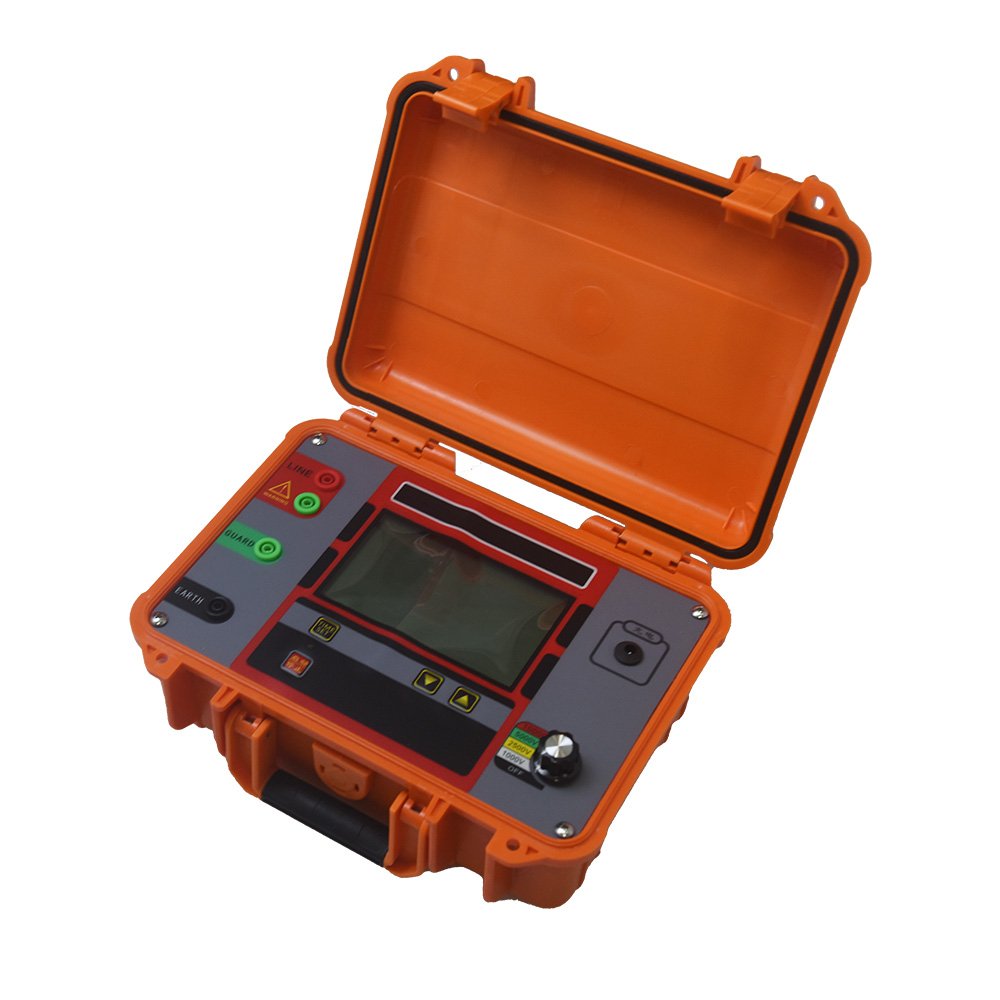 5kv/10kv High Voltage Automatic Digital Ohm Meter Megameter Testing Meter Megohmmeter Insulation Resistance Tester