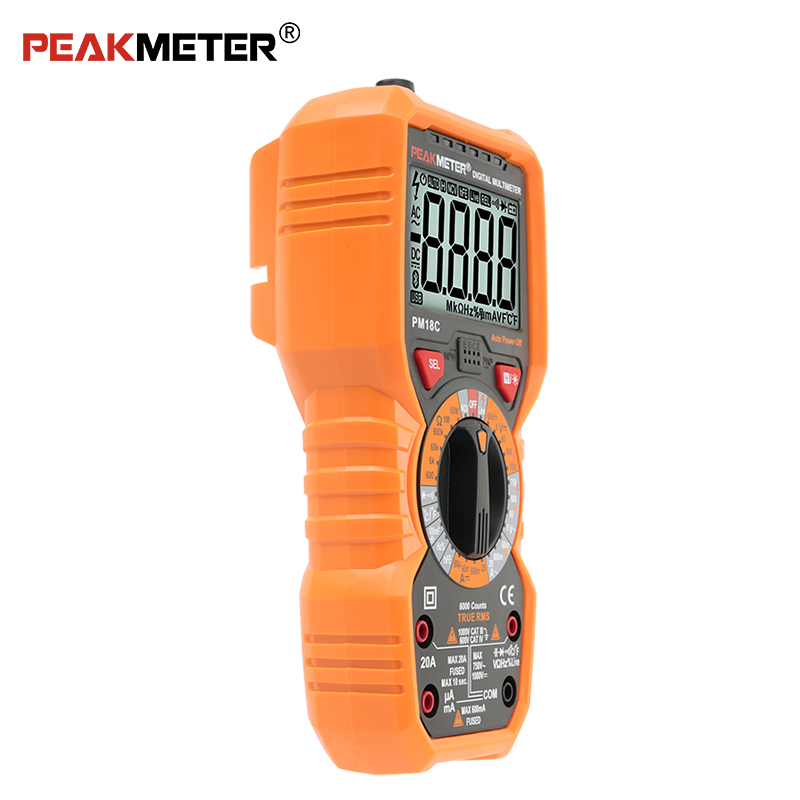 20a digital electric tester a multi tester analog manual certificate meter multimeter Trms v&a portable professional