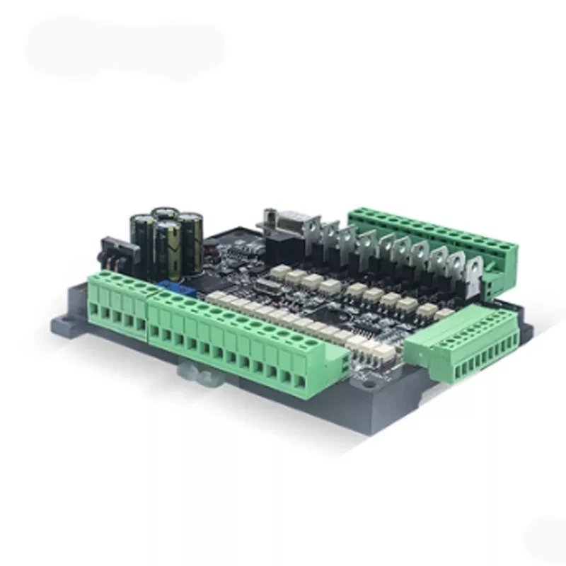 FX2N-24MR FX2N-24MT PLC PAC automation Industrial Control Board NTC Thermocouple 14 input 10 output 6AD 2DA And RS485 RTC