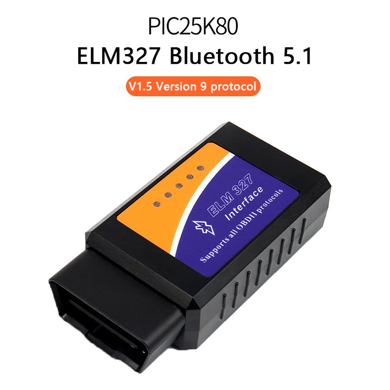 Bluetooth 5.1 supports Android and Apple PIC18F25K80 chip automotive fault detector OBD2