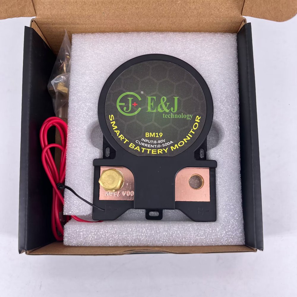 8V-80v 500A wireless battery monitor smart shunt for lifepo4/ Lithium ion/ AGM/ SLA/ GEL batteries history recording battery SOC