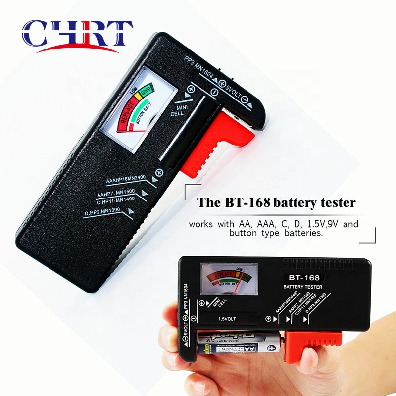 CHRT Small Button Cell Universal LCD Digital Battery Tester Volt Checker for All Household Batteries