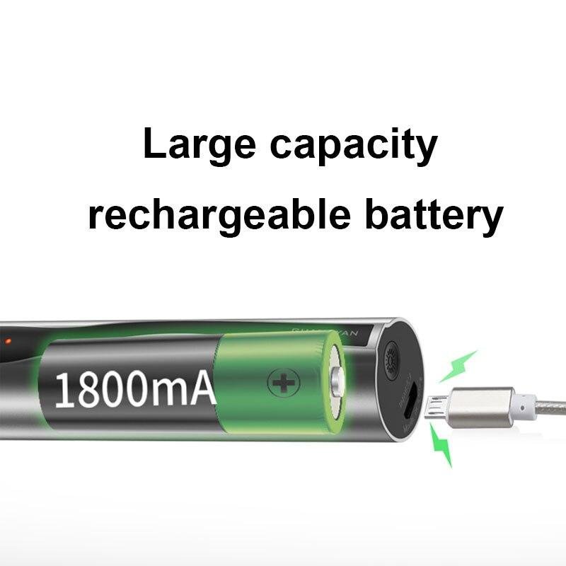BYXGD VFL 5mW 15mW 20mW 30mW Rechargeable Fiber Optic Visual Fault Laser Pen Aluminum Alloy Body Drop-Proof And Durable