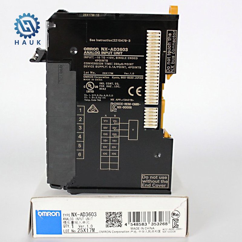 Low price PLC NX-AD3603 NX analog input unit new automatic controller accessories NX-AD3603 GVAN11, E3T-FD11-G plc supplier
