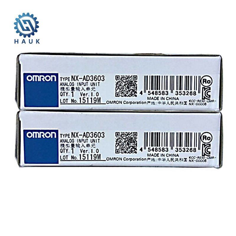 Low price PLC NX-AD3603 NX analog input unit new automatic controller accessories NX-AD3603 GVAN11, E3T-FD11-G plc supplier