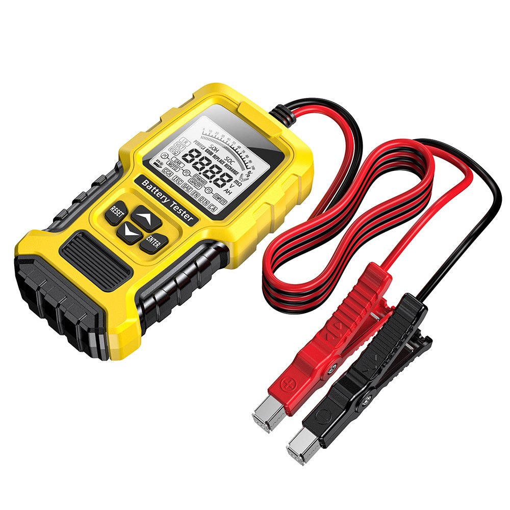 FOXSUR Generation 2 New 12V 24V Car battery tester Digital Analyzer Tester for Truck Motorcycle SUV Boat